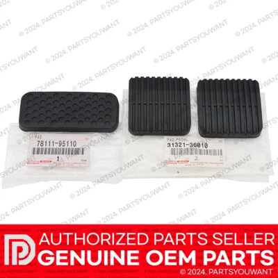 GENUINO Toyota 80-87 Land Cruiser FJ40 FJ60 Acelerador + Juego de Pedal de Pastilla de Freno Foto 1 de 4