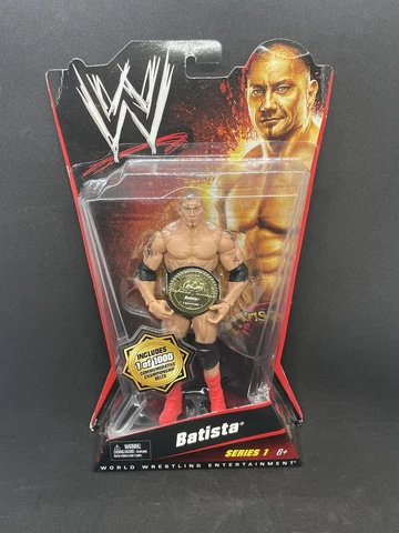 WWE MATTEL SERIES 1 BATISTA Limited Edition 1 Of 1000 Chase Figure Exclusive 🔥 Cover