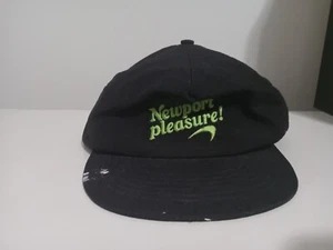 Vintage Newport Hat Cap Pleasure Cigarettes Snapback Rare 90s Smoker - Picture 1 of 8