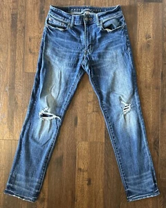 American Eagle Jean 29 x 30 (Act:29x29) Next Level Flex Slim Straight Distressed - Picture 1 of 9