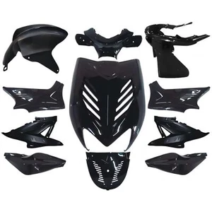 Verkleidungsset 11 Teilig DMP schwarz metallic für Yamaha Aerox, MBK Nitro - Bild 1 von 1