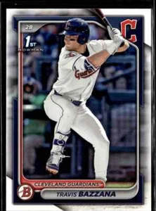 2024 Bowman Draft Paper Travis Bazzana Cleveland Guardians #BD-1 lotto di 5 carte - Foto 1 di 2