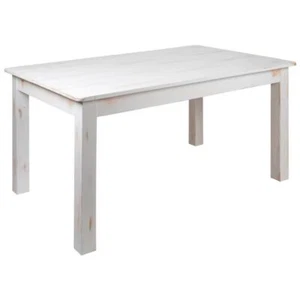 Flash Furniture 60X38 Rustic Farm Table In Antique Rustic White - Picture 1 of 5