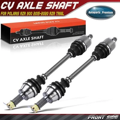 2x Front Left & Right CV Axle Assembly for Polaris RZR 900 15-20 RZR Trail 900 - Image 1 of 4