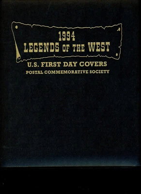 Binder of 20 1994 FDC LEGENDS OF THE WEST Cachet - Image 1 of 4