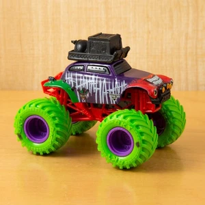 DC Joker Monster Truck Green Wheel Variant (Rare) Hot Wheels 1/64 - Picture 1 of 6