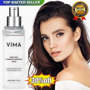 VIMA MAGIC SKIN Color CHANGING FOUNDATION 30ml SPF 30++ Luxury Foundati🌿 - Picture 1 of 13