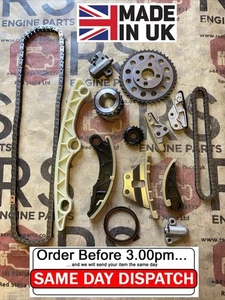 DIESEL ENGINE TIMING CHAIN KIT FITS FOR MAZDA 3 6 CX 7 R2BF R2AA 2.2 MZR CD - Picture 1 of 17