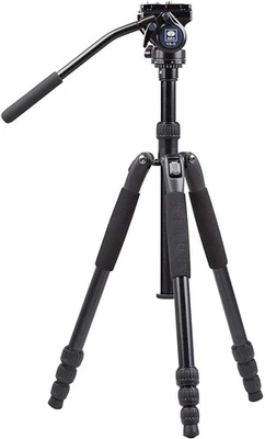 SIRUI Aluminum Tripod w/ VA-5 Compact Fluid Video Head T004SK+VA5 - Image 1 of 4