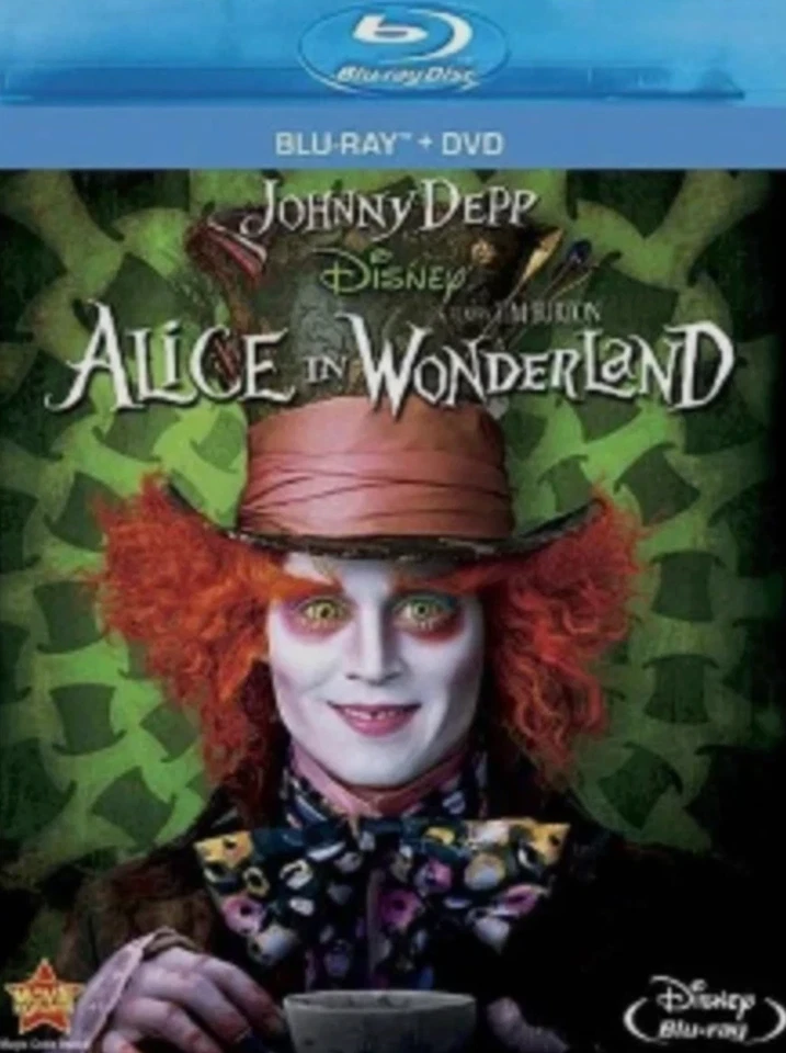 Alice in Wonderland - BRAND NEW! (BLU-RAY + DVD) FREE SAME-DAY SHIPPING! - Image 1 of 1