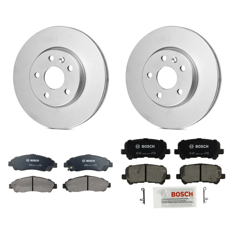 For Honda Pilot 2009-2014 Bosch 4-Pc QuietCast Brake Rotor Kit - Image 1 of 1