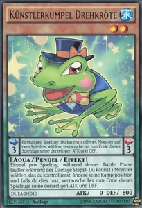 YuGiOh Künstlerkumpel Drehkröte DUEA-DE010 Rare NM unl. - Bild 1 von 2