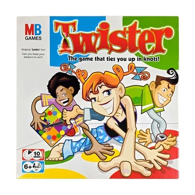 MB Games Twister 2004 Hasbro Classic Party Game Kids Family Childrens Retro - Image 1 of 3