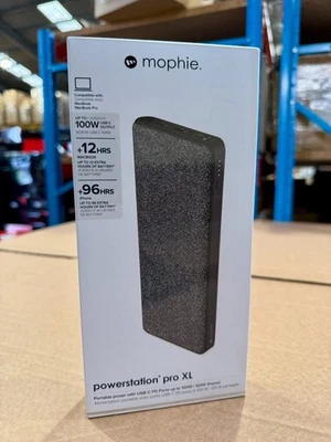 Mophie Powerstation Pro XL 100w PD 25,000MAH Power Bank Portable Charger Laptop - Image 1 of 4