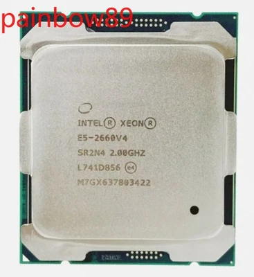 Intel Xeon E5-2660 V4 SR2N4 2.00GHz 14-Core 35MB LGA2011-3 105W CPU Processor- - Image 1 of 4