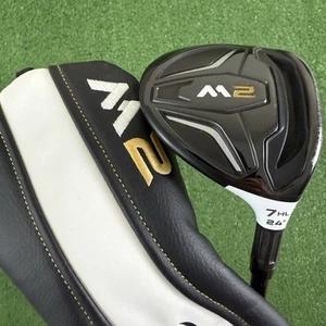 TaylorMade M2 7HL Fairway Wood 24* REAX 65g Regular Flex RH 41.5” - Picture 1 of 12