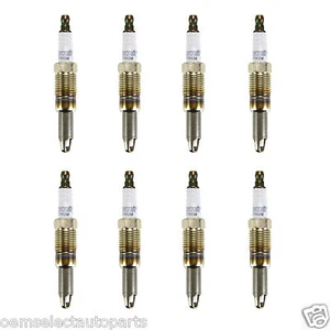 OEM NEW Motorcraft 8 Spark Plugs SP546 Ford 5.4L 3V - Ford Updated Design PZK14F - Picture 1 of 5