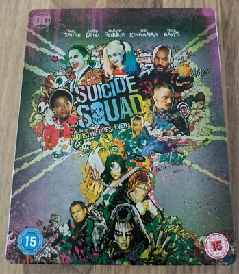 Suicide Squad Blu-ray Steelbook, Extended Cut, DCE Universe - Image 1 of 2