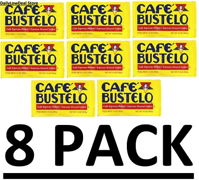 8-PACK Cafe Bustelo Ground Coffee 10 oz (Total 80 oz) - Image 1 of 4