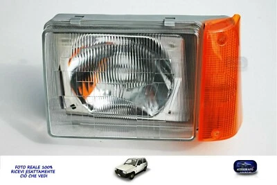 Faro Sinistro Anteriore  per Panda 750 1000 luce fanale fanali anteriori auto Sx - Immagine 1 di 3