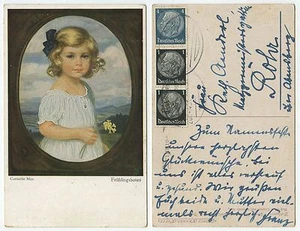 31716 - Corneille Max: Frühlingsboten - Ansichtskarte, gelaufen - Bild 1 von 1