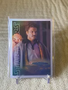 Lando Calrissian 2022 Topps Star Wars Masterwork Poster Rainbow Foil /299 #OT-2 - Picture 1 of 2