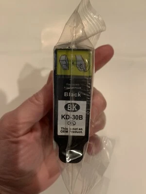 Black 30xl Ink Fits Kodak 30XL 30 ESP 1.2 ESP 3.2 ESP C110 C310 C315 New - Image 1 of 2