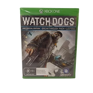 Xbox One Microsoft Watch Dogs Video Game Action Adventure Role Play Puzzle - Picture 1 of 8