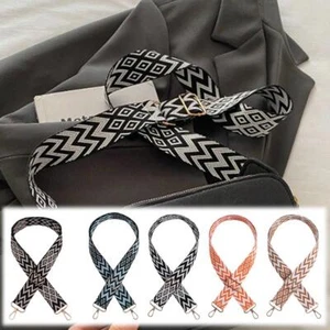 Adjustable Bag Strap Ethnic Style Handbag Shoulder Belt Replacement Wide M5V6 - Picture 1 of 20