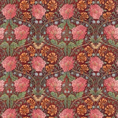 Tela Feline Drive SOPHISTI-CATS Floral Multi - Cuarto Graso (18"x22) FQ Foto 1 de 4