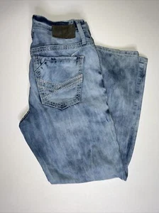 BKE Herren Jeans Gr. W34xL30 Derek Light Wash Distressed dicke Nähte (Etikett 33S) - Bild 1 von 11