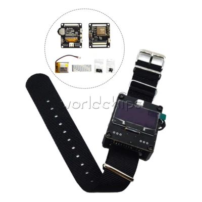 ESP8266 DIY Watch Programmable ESP WIFI ESP-12F OLED Display Development Board - Image 1 of 4