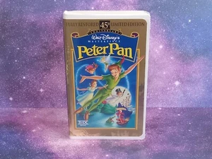 Peter Pan VHS Tape 1953 Fantasy/Adventure (45th Anniversary Release) SHIPS FREE - Picture 1 of 9