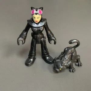 Figuras de acción Fisher Price Imaginext Super Friends gato y pantera juguete - Imagen 1 de 5