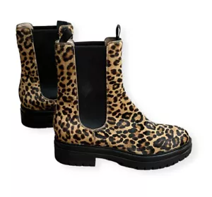 Stivali donna Gianvito Rossi taglia 40 leopardati piatti nuovi - Foto 1 di 4