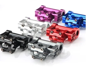 Ridea CNC Alloy 25.4mm Cockpit Adjust Double Stem para Birdy Dahon Folding Bike - Imagen 1 de 12
