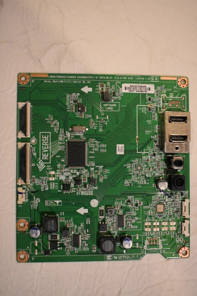 LG 34WL500-B MONITOR MAINBOARD MAINBOARD EAX68884702(1.0) - Image 1 of 1