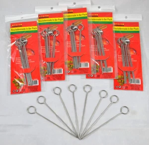 40 oder 80 Stück Rouladennadeln Metallspieße Rouladen Fleischspieße Roulade - Bild 1 von 2