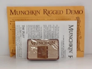 Steve Jackson Games Munchkin RIGGED DEMO Set NEW with CARDS IN SHRINK WRAP - Picture 1 of 5
