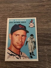 1954 Topps Archives #156 Joe Coleman - Baltimore Orioles MINT REPRINT