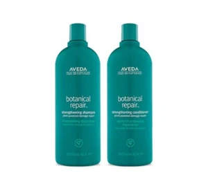 Aveda Botanical Repair™ Strengthening Shampoo + Conditioner Litre Duo Set - Picture 1 of 1