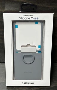Open Box Samsung Galaxy Z Flip6 Custodia Silicone Ufficiale EF-PF741 - Grigio - Foto 1 di 2