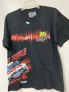 Greg Biffle # 16 Nascar  Black Camber Men's Shirt Chase 2-Sided Size XL    C - Picture 1 of 3