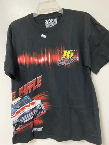 Greg Biffle # 16 Nascar  Black Camber Men's Shirt Chase 2-Sided Size XL    C Cover