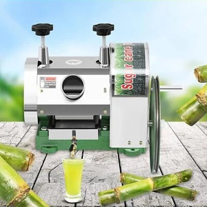 Sugar Cane Press Juicer Sugarcane Juicer Handwheel Manual Stainless Steel Heavy - Picture 1 of 16