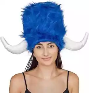 Flintstones Unisex Water Buffalo Furry Helmet Halloween Costume Cosplay Hat - Picture 1 of 1