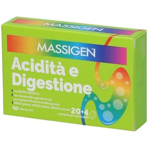 MASSIGEN ACIDITA' E DIGESTIONE - 24 compresse masticabili - Foto 1 di 3