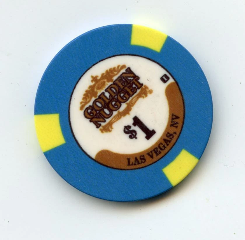 1.00 Chip from the Golden Nugget Casino Las Vegas Nevada Icon - Image 1 of 1