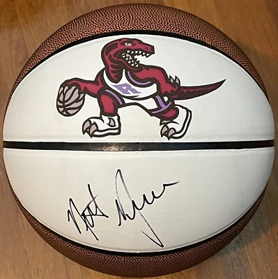 Nick Nurse Signed Autographed Toronto Raptors Logo Basketball JSA COA - Image 1 of 3