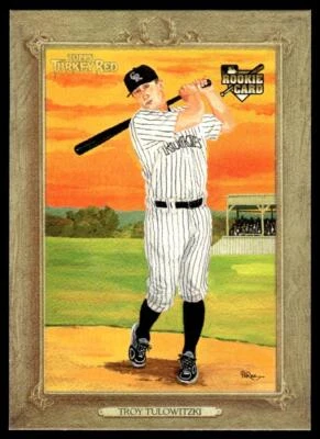 2007 Topps Turkey Red 163 Troy Tulowitzki Colorado Rockies Baseball Card RC - Image 1 of 2